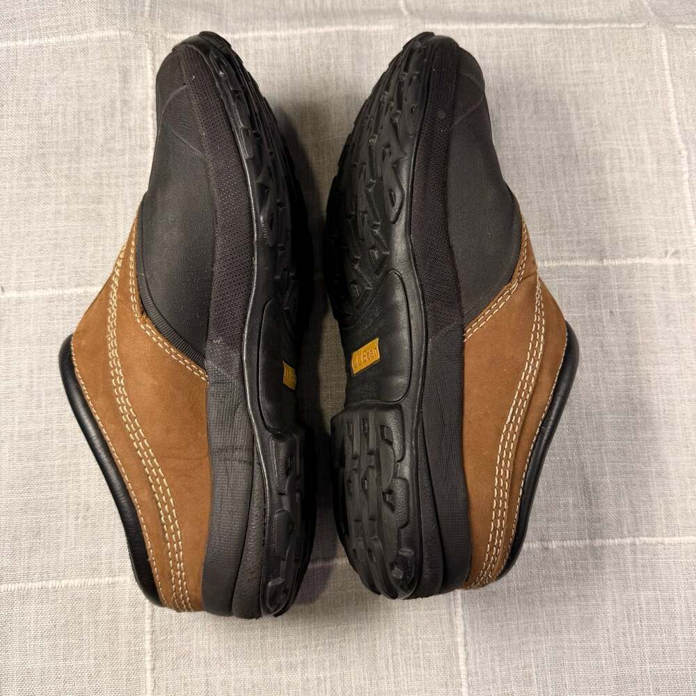 L.L.Bean Men’s Sz 10.5 Storm Chaser Shoes Slip-On Waterproof Rubber Moc Clogs - Picture 3 of 9